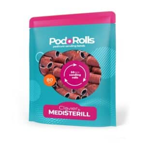Schuurrolletjes Medisterill voor Pedicure en manicure PodoRolls, 80# – 50 st.