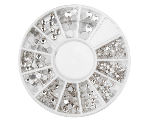 Carrouseldecoratie Steentjes Kristallen op nagels – 038