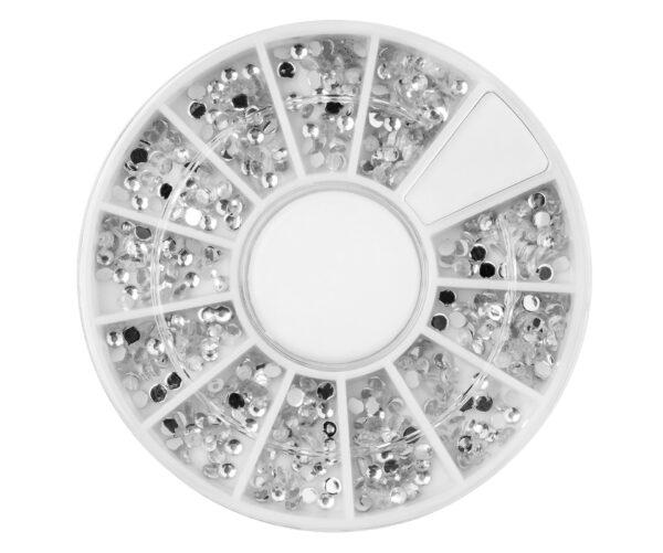 Carrouseldecoratie Steentjes Kristallen op nagels – 036