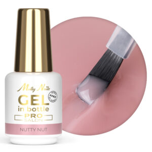 Gel in a Bottle Molly Nails Pro Salon Nutty Nut 15g BIAB