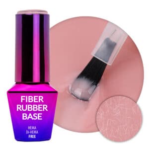 Vezelrubberbasis MollyLac Coffee Blush HEMA/Di-HEMA Vrij 10g