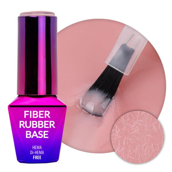 Vezelrubberbasis MollyLac Coffee Blush HEMA/Di-HEMA Vrij 10g