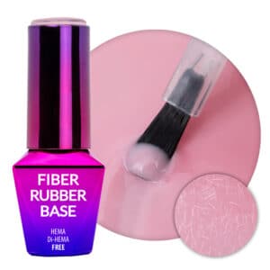 Vezelrubberbasis MollyLac Faded Pink HEMA/Di-HEMA Vrij 10g