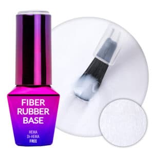 Vezelrubberbasis MollyLac White Whisper HEMA/Di-HEMA Vrij 10g