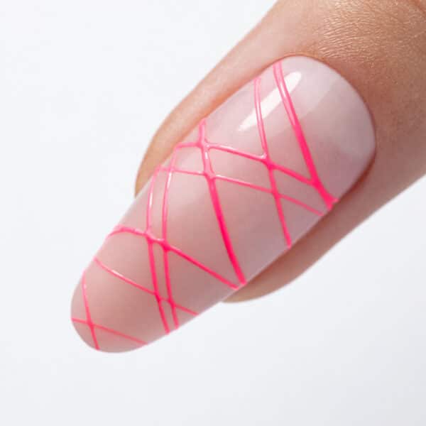 Spider Gel Allepaznokcie nail art gel neon roze 3ml - Afbeelding 2