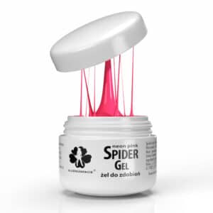 Spider Gel Allepaznokcie nail art gel neon roze 3ml