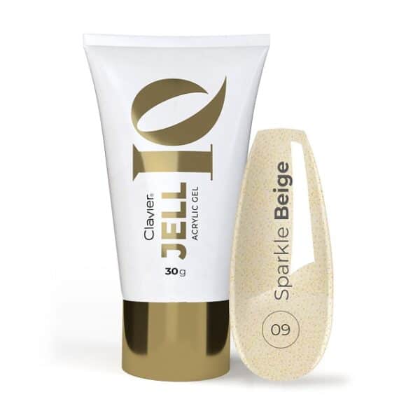 Acryl Gel JELLIQ van Clavier Sparkle Beige 30g