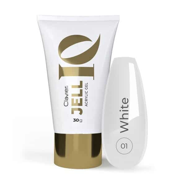 Acryl Gel JELLIQ van Clavier White 30g