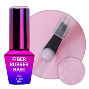 Vezelrubberbasis MollyLac Angel Pink HEMA/Di-HEMA Vrij 10g