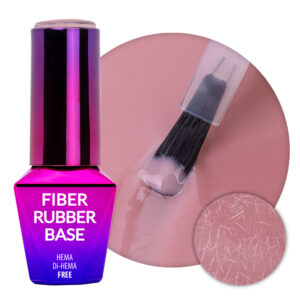 Vezelrubberbasis MollyLac Smoky Pink HEMA/Di-HEMA Vrij 10g