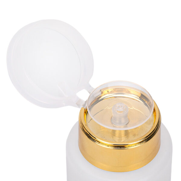 Molly Nails Vloeistofpompdispenser Goud 150 ml - Afbeelding 2