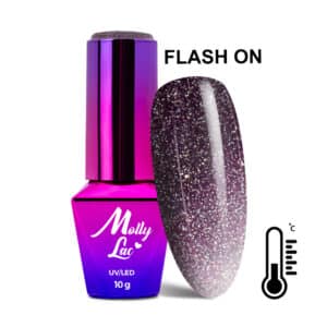 Molly Lac Thermo Flashing Lights Hybride Vernis 10g nr. 694