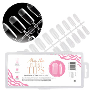 Snelle nagelverlengingstips Flexi Tips Molly Nails vierkant 240 stuks