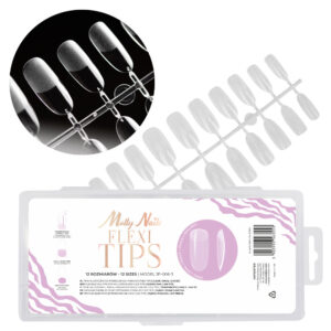 Snelle nagelverlengingstips Flexi Tips Molly Nails ovaal 240 stuks