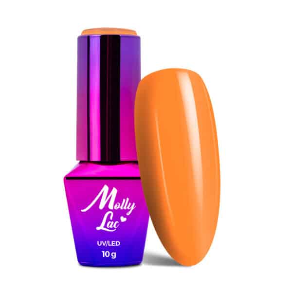 MollyLac Bubble Tea Naranja Hybride Vernis 10g Nr. 133