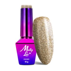 MollyLac Queens Of Life Rich Gold Hybrid gellak 10g nr. 38